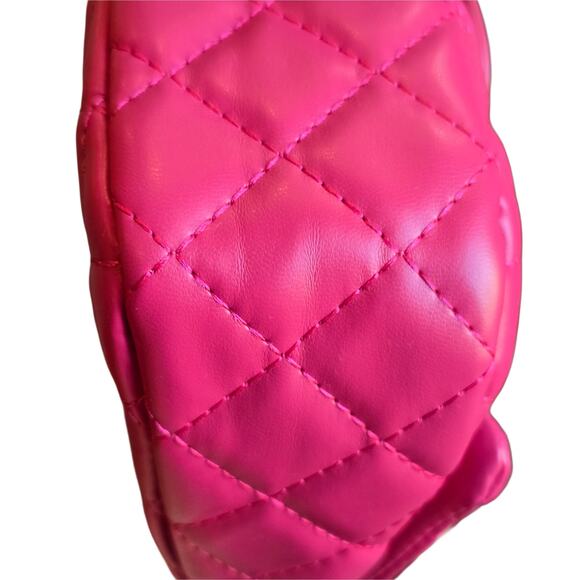Hot Pink NWT Classic Mini Flap Cross Body Bag - Picture 6 of 12